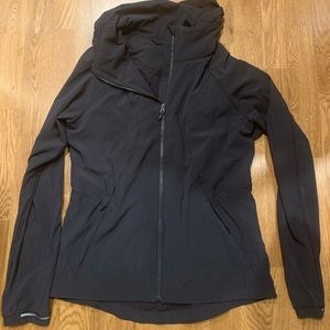 Lululemon black running jacket